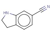 2,3-二氢-1H-<span class='lighter'>吲哚</span>-6-甲腈<span class='lighter'>盐酸盐</span>