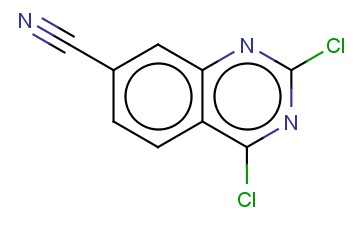 <span class='lighter'>2,4</span>-<span class='lighter'>二</span><span class='lighter'>氯</span>-7-<span class='lighter'>氰</span><span class='lighter'>基</span><span class='lighter'>喹</span><span class='lighter'>唑</span><span class='lighter'>啉</span>