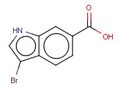 3-<span class='lighter'>BROMOINDOLE</span>-6-CARBOXYLIC ACID