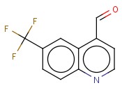 6-(TRIFLUOROMETHYL)-<span class='lighter'>4-QUINOLINECARBOXALDEHYDE</span>