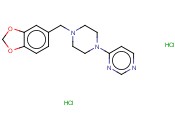 4-[4-(1,3-BENZODIOXOL-5-YLMETHYL)PIPERAZIN-1-YL]PYRIMIDINE DIHYDROCHLORIDE