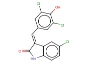 5-CHLORO-3-(3,5-DICHLORO-4-HYDROXYBENZYLIDENE)-1,3-DIHYDRO-INDOL-2-ONE