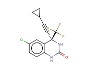 (4S)-6-CHLORO-4(CYCLOPROPYLETHENYL)-4-(TRIFLUORO-METHYL)-3,4-DIHYDROQUINAZOLIN-2(1H)-ONE