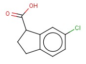 6-Chloro-2,3-dihydro-1H-indene-1-carboxylic acid