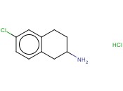 <span class='lighter'>6-CHLORO-1,2,3,4-TETRAHYDRONAPHTHALEN-2-AMINE</span> HYDROCHLORIDE