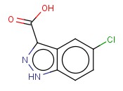 5-CHLORO-1H-<span class='lighter'>INDAZOLE-3-CARBOXYLIC</span> ACID