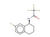 (S)-2,2,2-TRIFLUORO-N-(7-FLUORO-1,2,3,4-TETRAHYDRONAPHTHALEN-1-YL)ACETAMIDE