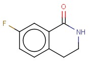 7-Fluoro-3,4-<span class='lighter'>dihydro-2H-isoquinolin</span>-1-one