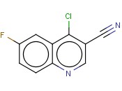 <span class='lighter'>4-CHLORO-6-FLUORO-QUINOLINE-3-CARBONITRILE</span>
