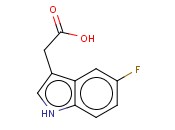 5-FLUOROINDOLE-3-<span class='lighter'>ACETIC</span> ACID