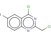 4-CHLORO-2-(CHLOROMETHYL)-6-IODOQUINAZOLINE