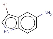 5-AMINO-3-<span class='lighter'>BROMOINDOLE</span>
