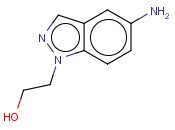 2-(5-<span class='lighter'>氨基</span>-1H-吲唑-1-基)乙醇