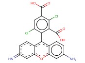 6-AMINO-9-(2,4-DICARBOXY-3,6-DICHLOROPHENYL)-3H-XANTHEN-3-IMINIUM