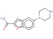 5-<span class='lighter'>PIPERAZIN-1-YL</span>-BENZOFURAN-2-CARBOXYLIC ACID AMIDE