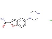 5-（哌嗪-1-<span class='lighter'>基</span>）<span class='lighter'>苯</span>并呋喃-2-甲酰胺<span class='lighter'>盐酸盐</span>
