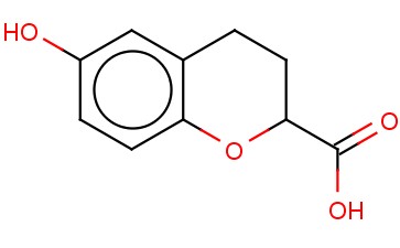 <span class='lighter'>2H-1-BENZOPYRAN-2-CARBOXYLIC</span> ACID, <span class='lighter'>3,4-DIHYDRO-6-HYDROXY-</span>