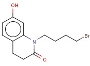 2(1H)-QUINOLINONE, 1-(4-BROMOBUTYL)-3,4-DIHYDRO-7-HYDROXY-