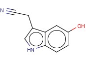 5-羟基<span class='lighter'>吲哚</span>-3-乙腈