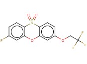 3-FLUORO-7-(2,2,2-TRIFLUOROETHOXY)-5,10LAMBDA(6)-PHENOXATHIINE-10,10-DIONE