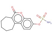 6-OXO-8,9,10,11-TETRAHYDRO-7H-CYCLOHEPTA-[C][1]BENZOPYRAN-3-O-SULPHAMATE