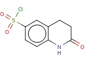 2-OXO-1,2,3,4-TETRAHYDRO-QUINOLINE-6-SULFONYL <span class='lighter'>CHLORIDE</span>