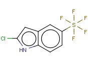 2-CHLORO-5-PENTAFLUOROSULFANYL-1H-INDOLE
