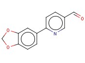 6-<span class='lighter'>BENZO</span>[<span class='lighter'>1,3</span>]DIOXOL-5-YLPYRIDINE-3-CARBOXALDEHYDE