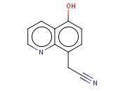 5-HYDROXYQUINOLINE-8-<span class='lighter'>ACETONITRILE</span>