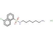 N-(6-氨基己<span class='lighter'>基</span>)-5-氯-1-萘磺胺<span class='lighter'>盐酸盐</span>