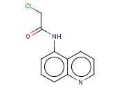 <span class='lighter'>2-CHLORO-N-5-QUINOLINYLACETAMIDE</span>