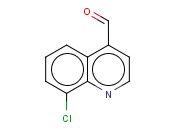 8-CHLORO-4-<span class='lighter'>QUINOLINECARBOXALDEHYDE</span>