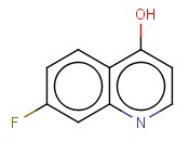 7-FLUORO-4-<span class='lighter'>HYDROXYQUINOLINE</span>