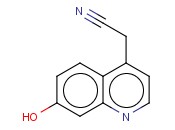 2-(7-HYDROXYQUINOLIN-4-YL)<span class='lighter'>ACETONITRILE</span>