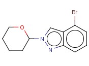 2H-INDAZOLE, 4-BROMO-2-(TETRAHYDRO-2H-PYRAN-2-YL)-