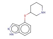 1H-INDAZOLE,4-(3-PIPERIDINYLOXY)-