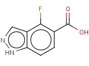4-氟-1H-<span class='lighter'>吲</span><span class='lighter'>唑</span>-5-羧酸