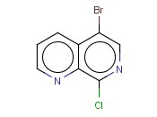 5-BROMO-8-CHLORO-1,7-<span class='lighter'>NAPHTHYRIDINE</span>