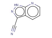 1H-<span class='lighter'>PYRAZOLO</span>[<span class='lighter'>3,4</span>-B]PYRIDINE-3-CARBONITRILE