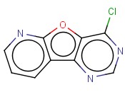 8-CHLORO-9-OXA-1,5,7-<span class='lighter'>TRIAZA</span>-FLUORENE