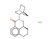 (3aS)-2-(3S)-1-Azabicyclo[2.2.2]oct-3-yl-2,3,3a,4,5,6-hexahydro-1H-benz[de]isoquinolin-1-one monohydrochloride