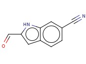 2-Formyl-1H-indole-6-carbonitrile