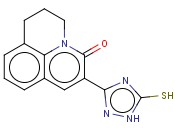 2-(5-MERCAPTO-1H-[1,2,4]TRIAZOL-3-YL)-6,7-DIHYDRO-5H-PYRIDO[3,2,1-IJ]QUINOLIN-3-ONE