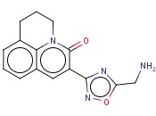 6-[5-(AMINOMETHYL)-1,2,4-OXADIAZOL-3-YL]-2,3-DIHYDRO-1H,5H-PYRIDO[3,2,1-IJ]QUINOLIN-5-ONE