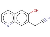 2-(6-HYDROXYQUINOLIN-7-YL)<span class='lighter'>ACETONITRILE</span>