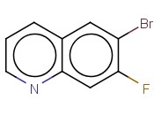 <span class='lighter'>6-BROMO-7-FLUOROQUINOLINE</span>