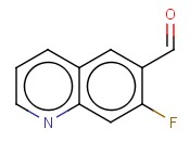 7-FLUORO-6-<span class='lighter'>QUINOLINECARBOXALDEHYDE</span>