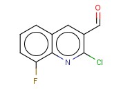 2-CHLORO-8-FLUORO-3-QUINOLINECARBALDEHYDE