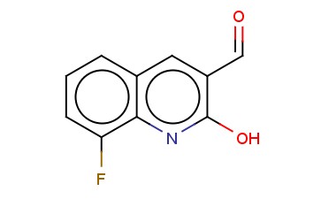 8-FLUORO-2-HYDROXY-QUINOLINE-3-CARBALDEHYDE