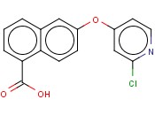 6-(2-CHLOROPYRIDIN-4-YLOXY)-1-NAPHTHOIC ACID